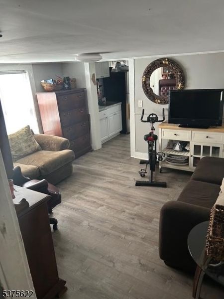 Fitness Equipment, Interior, Living room, Wood Texture Flooring