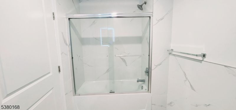 Bathroom, Glass Shower, Interior, Marble Walls