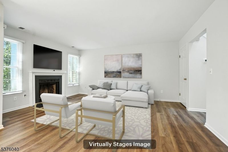 Fireplace, Interior, Living room, Wood Texture Flooring