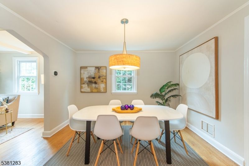 Dining room, Interior, Wood Texture Flooring