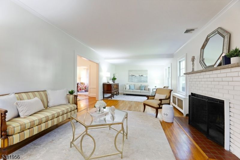 Fireplace, Interior, Living room, Stone Walls, Wood Texture Flooring