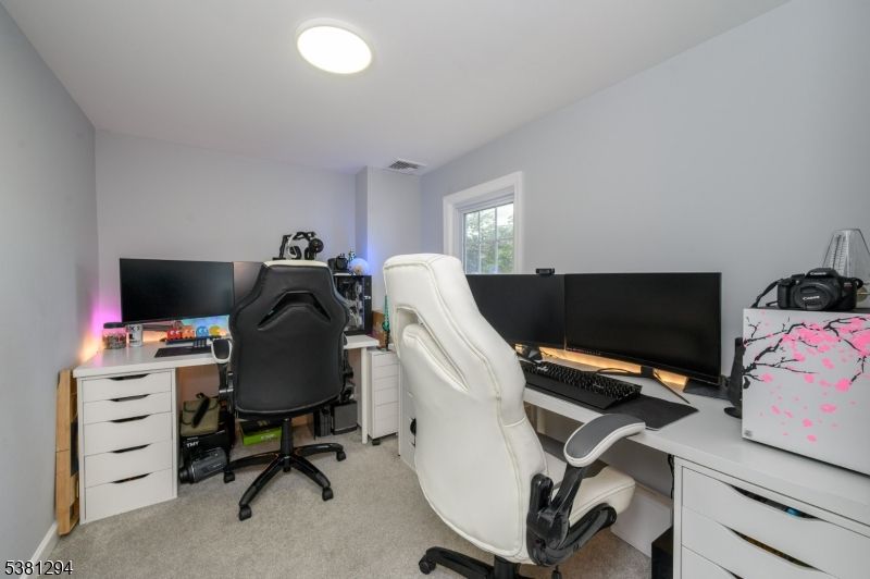 Home Office, Interior, Recessed Lighting