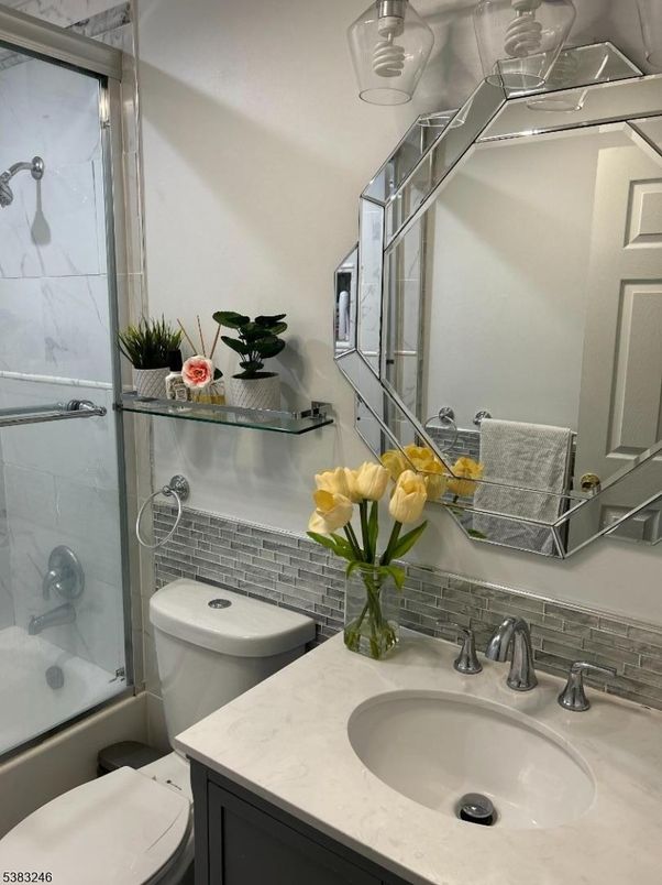 Bathroom, Glass Shower, Interior