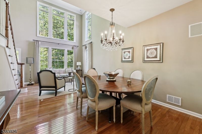 Chandelier, Dining room, Interior, Living room, Wood Texture Flooring