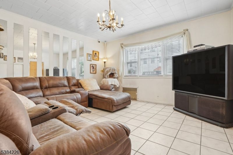 Chandelier, Interior, Living room