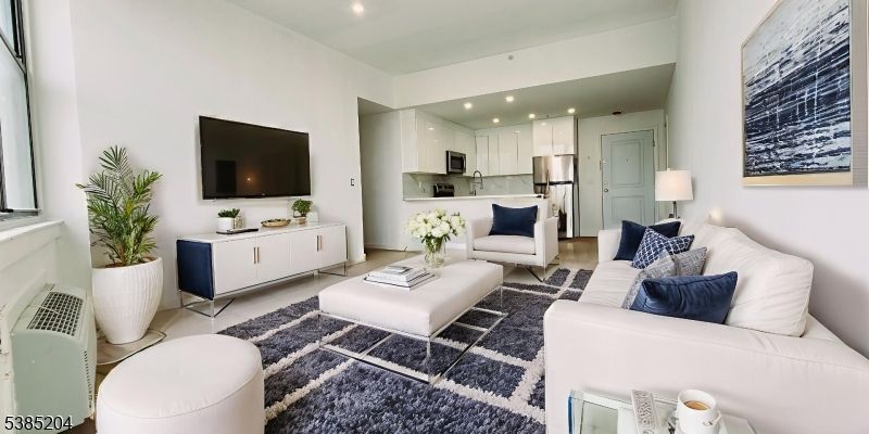 Interior, Kitchen, Living room, Recessed Lighting, Stainless Steel Appliances