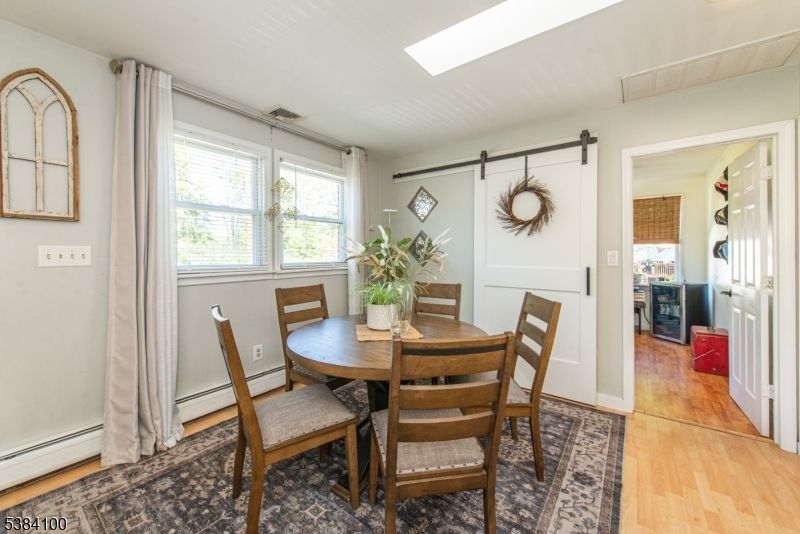 Dining room, Interior, Wood Texture Flooring