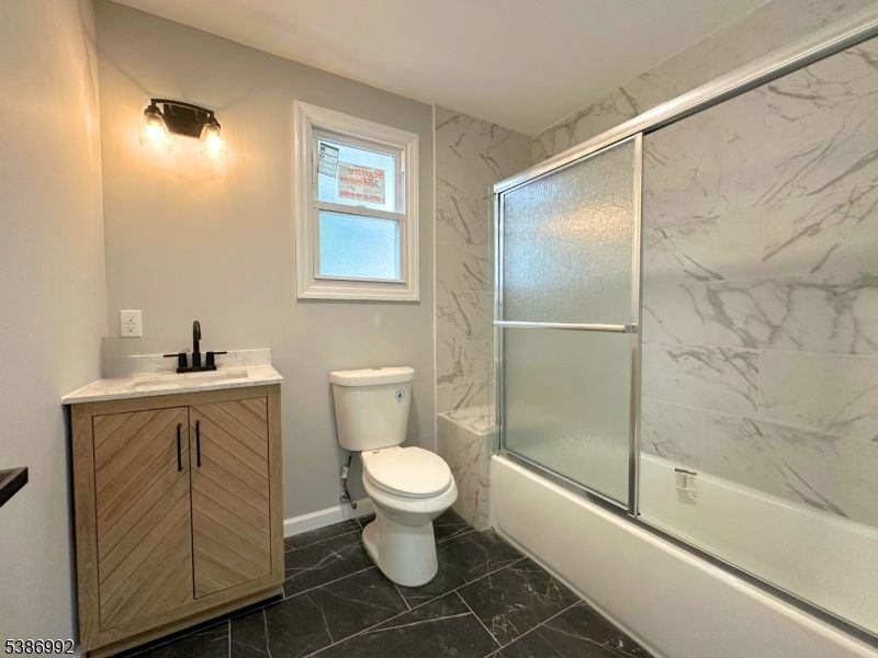 Bathroom, Glass Shower, Interior, Marble Walls