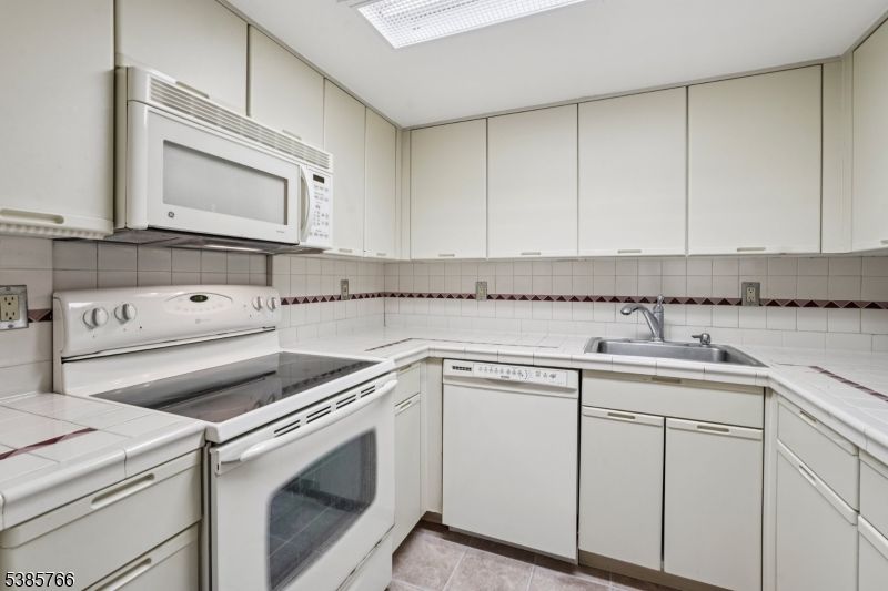 Interior, Kitchen, Tile Countertops