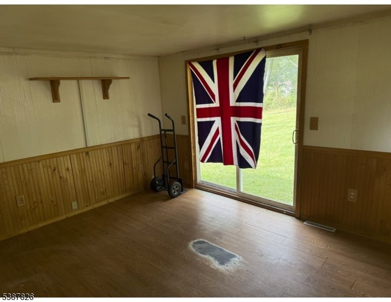 Empty room, Interior, Wood Texture Flooring