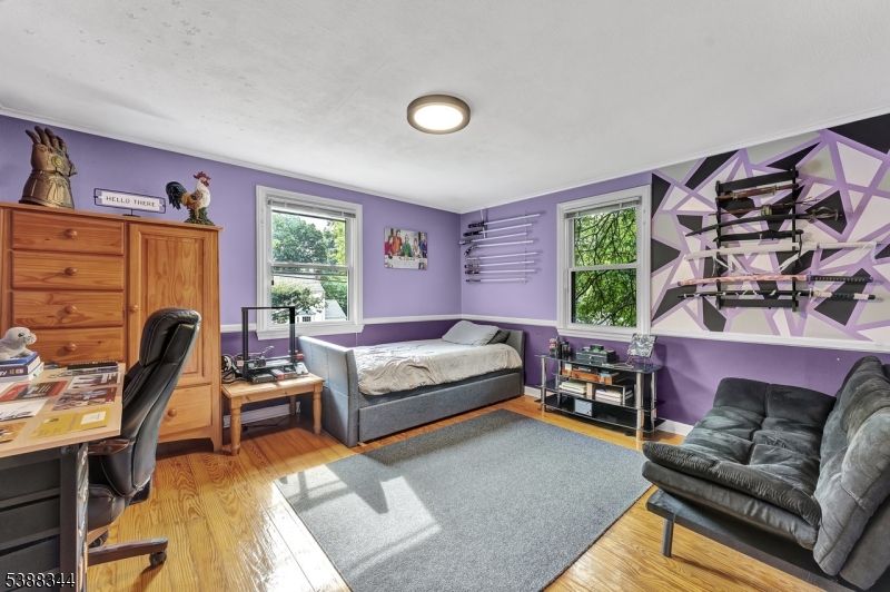 Bedroom, Home Office, Interior, Wood Texture Flooring