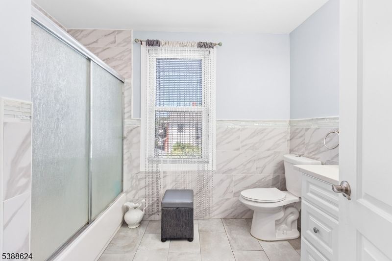 Bathroom, Glass Shower, Interior, Marble Walls