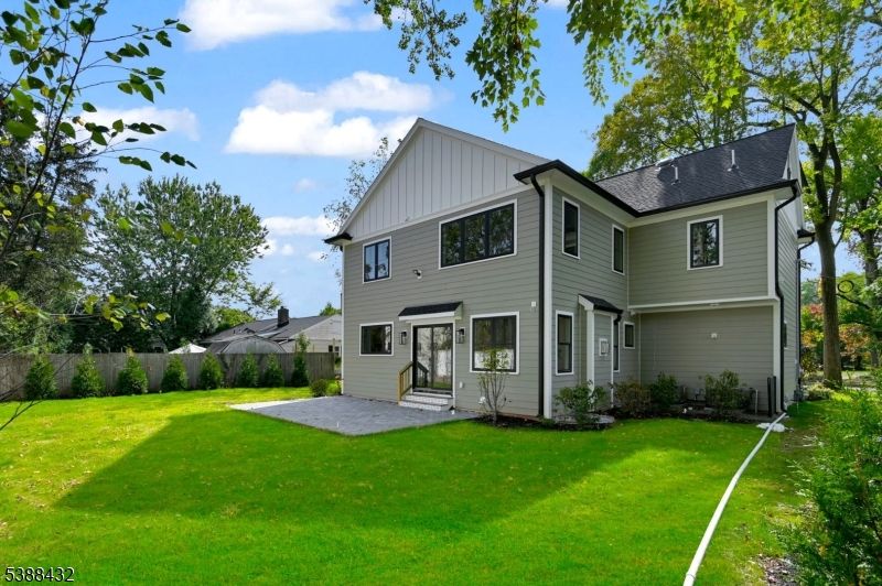 Attached, Backyard, Exterior, Facade, Farmhouse