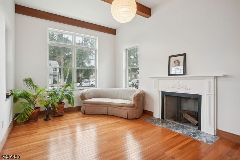 Fireplace, Interior, Wooden Beams, Wood Texture Flooring