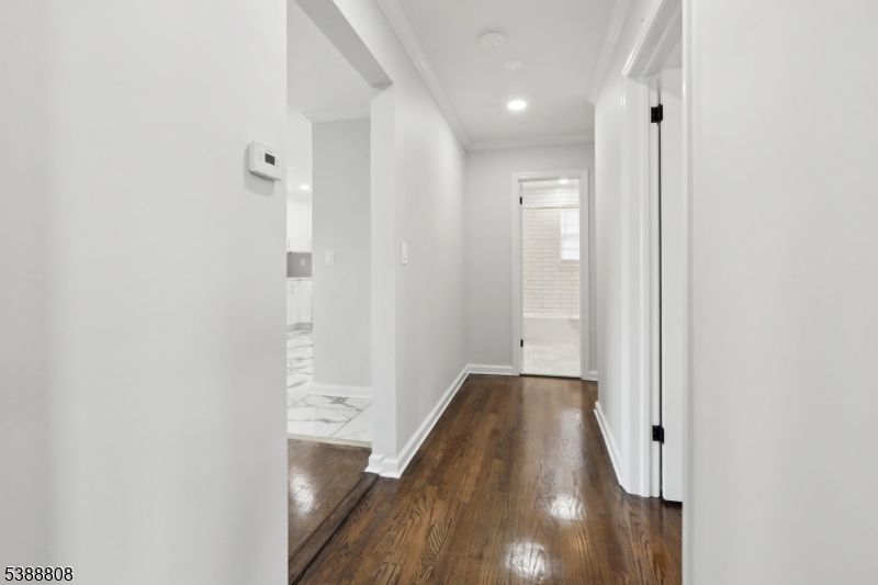 Interior, Marble, Recessed Lighting, Wood Texture Flooring