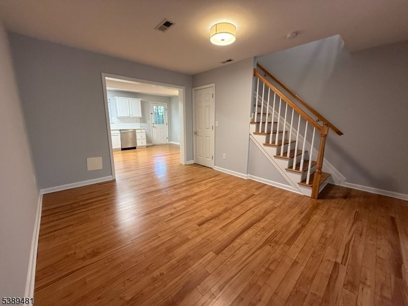 Empty room, Interior, Wood Texture Flooring