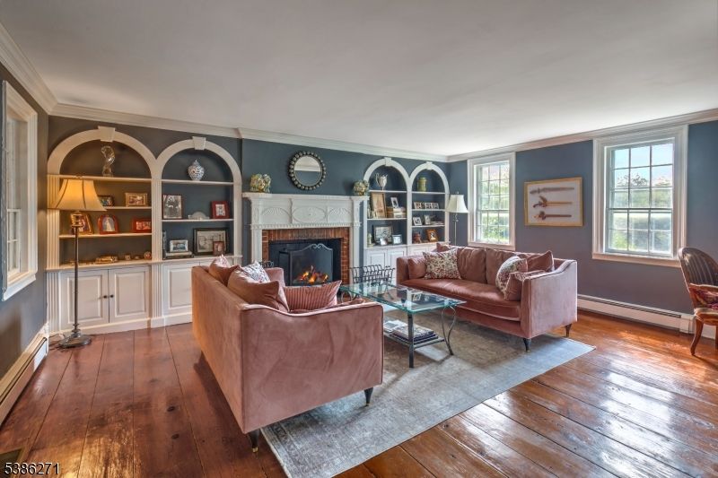 Fireplace, Interior, Living room, Wood Texture Flooring
