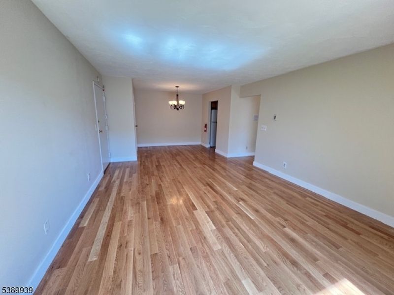 Chandelier, Empty room, Interior, Wood Texture Flooring