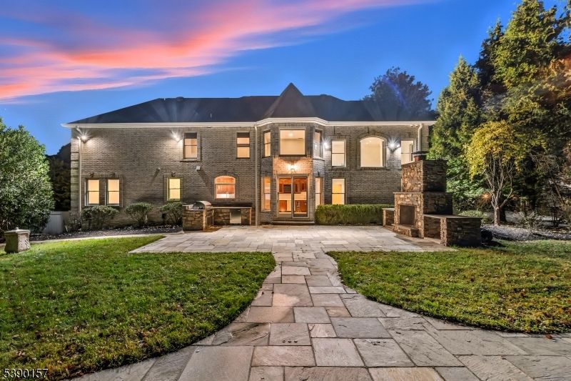 Backyard, Exterior, Facade, Brick Facade, French Provincial