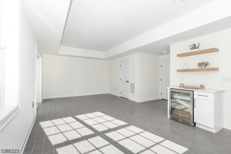Empty room, Interior, Kitchen, Recessed Lighting