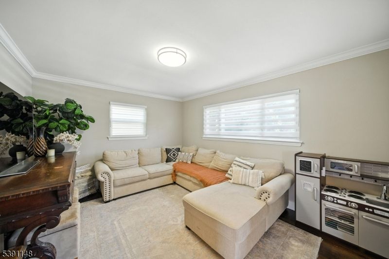Interior, Living room, Stainless Steel Appliances, Wood Texture Flooring