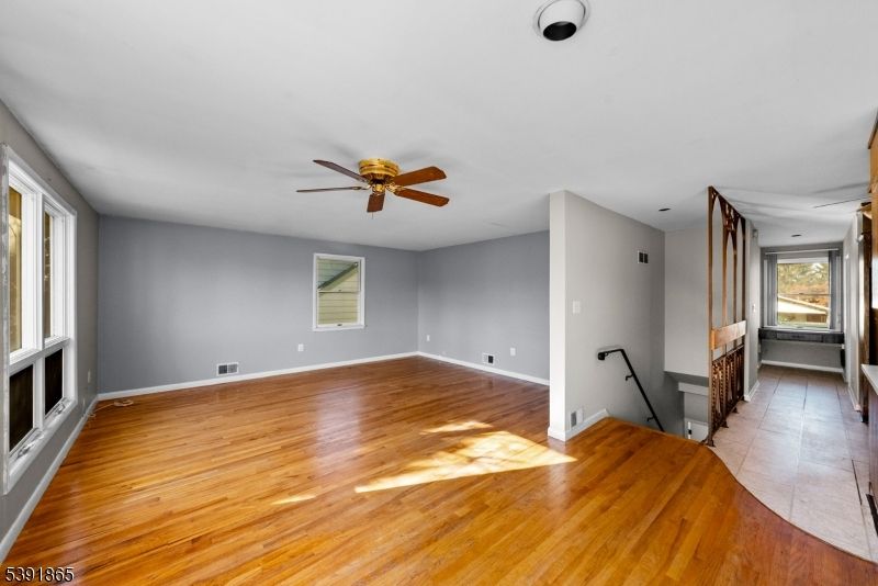 Empty room, Fireplace, Interior, Wood Texture Flooring