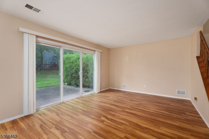 Empty room, Interior, Wood Texture Flooring