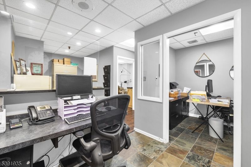 Home Office, Interior, Recessed Lighting