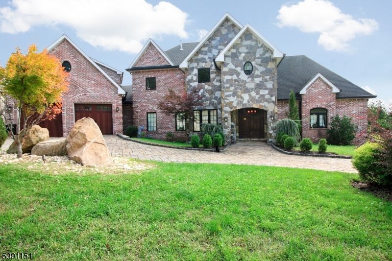 Attached, Backyard, Exterior, Facade, Brick Facade, Brick Traditional