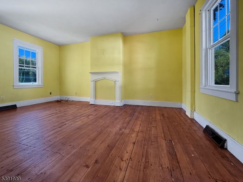 Empty room, Interior, Wood Texture Flooring