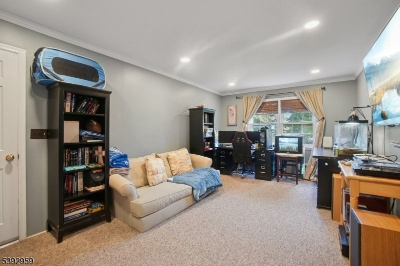 Home Office, Interior, Recessed Lighting