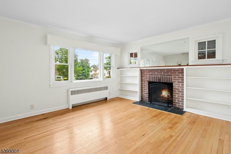Fireplace, Interior, Wood Texture Flooring