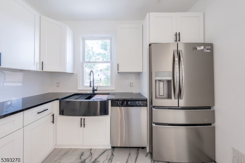 Interior, Kitchen, Marble, Stainless Steel Appliances