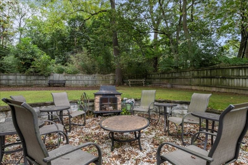 Backyard, Exterior, Fireplace