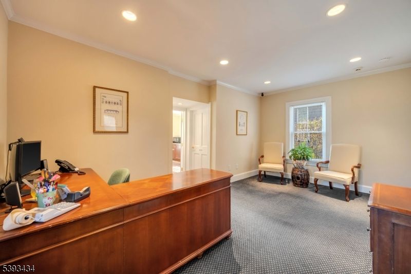 Home Office, Interior, Recessed Lighting