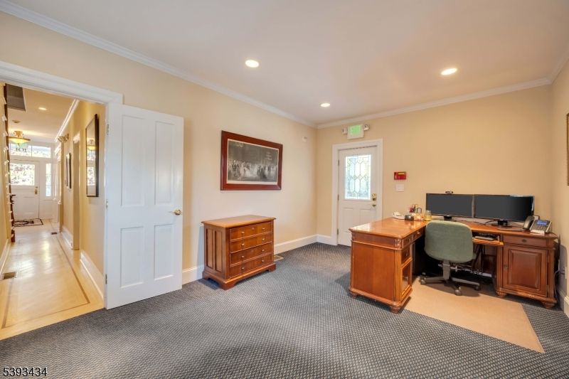 Home Office, Interior, Recessed Lighting