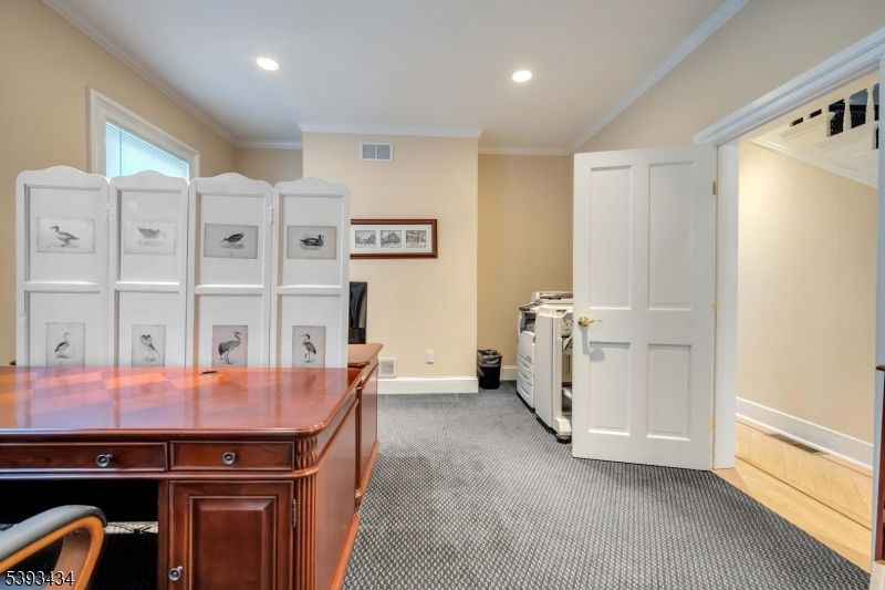 Home Office, Interior, Recessed Lighting