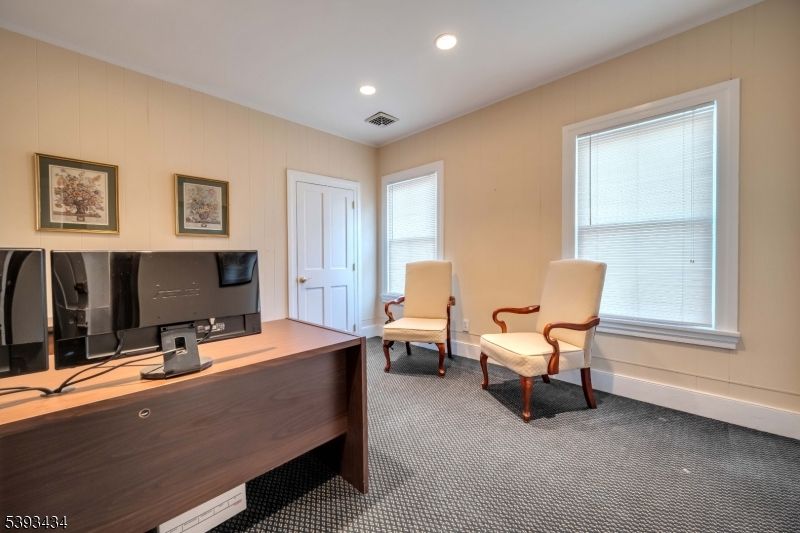 Home Office, Interior, Recessed Lighting