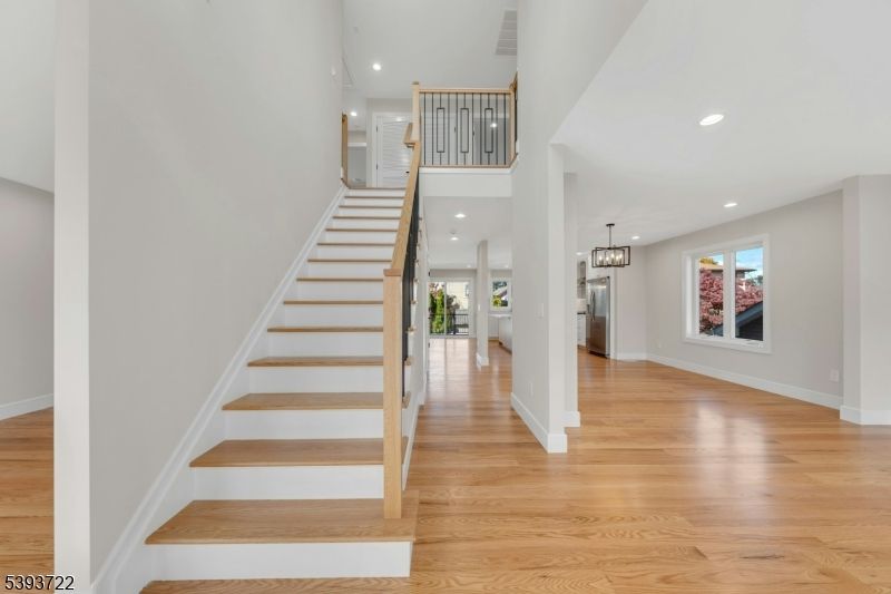 Chandelier, Interior, Pendant Lights, Recessed Lighting, Wood Texture Flooring