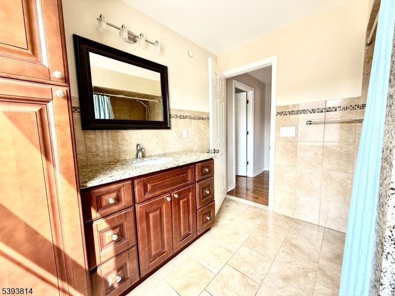 Bathroom, Glass Shower, Interior, Wood Texture Flooring