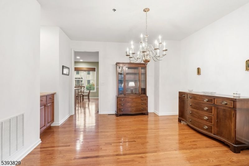 Chandelier, Interior, Recessed Lighting, Wood Texture Flooring