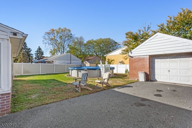 Backyard, Detached Garage, Exterior