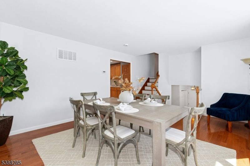 Dining room, Interior, Wood Texture Flooring