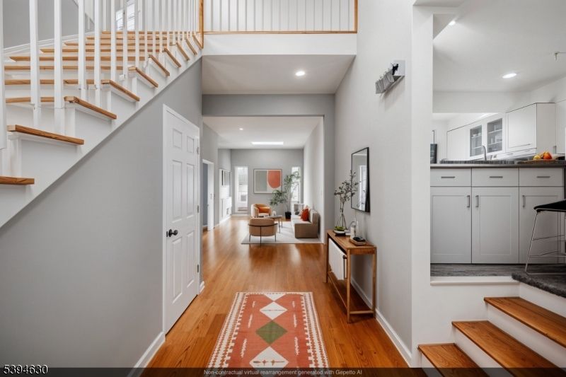 Interior, Recessed Lighting, Wood Texture Flooring