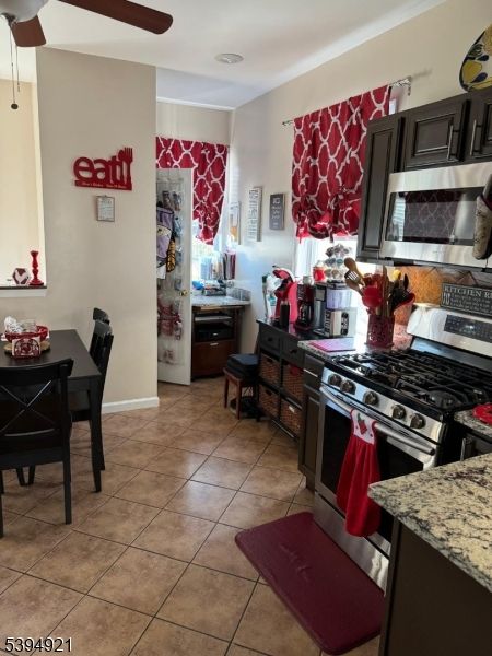 Dining room, Interior, Kitchen, Stainless Steel Appliances