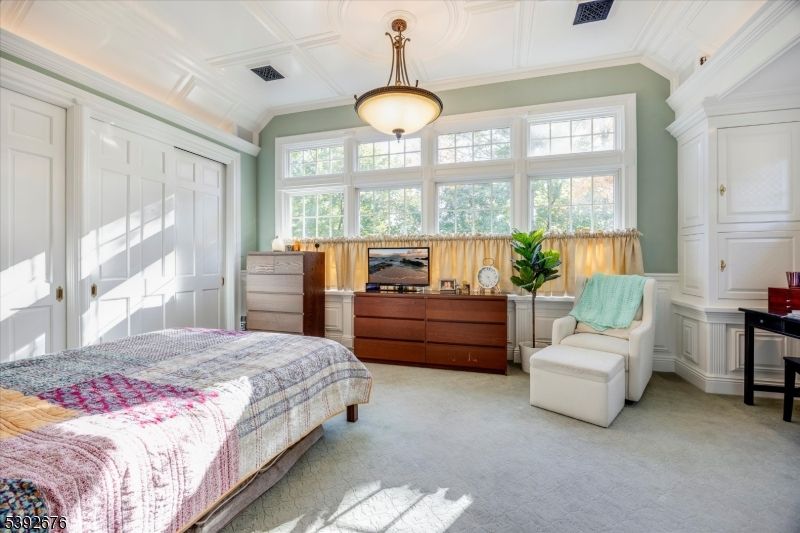 Bedroom, Interior, Pendant Lights