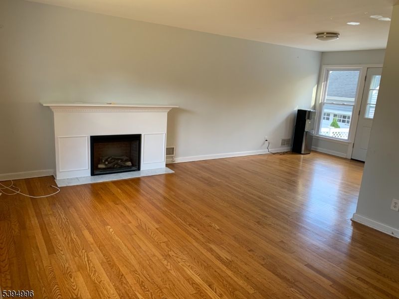 Empty room, Fireplace, Interior, Wood Texture Flooring