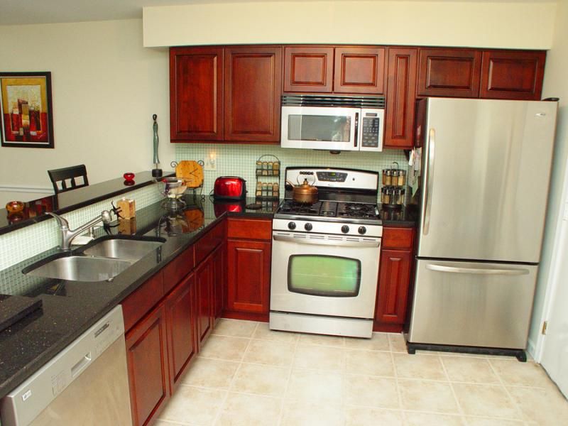 Interior, Kitchen, Stainless Steel Appliances