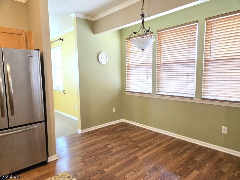 Interior, Kitchen, Pendant Lights, Stainless Steel Appliances, Wood Texture Flooring