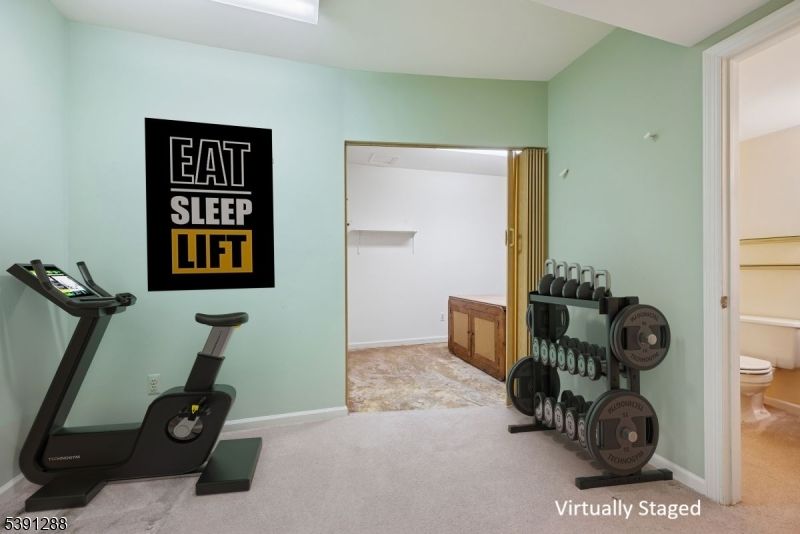Bathroom, Fitness Equipment, Interior